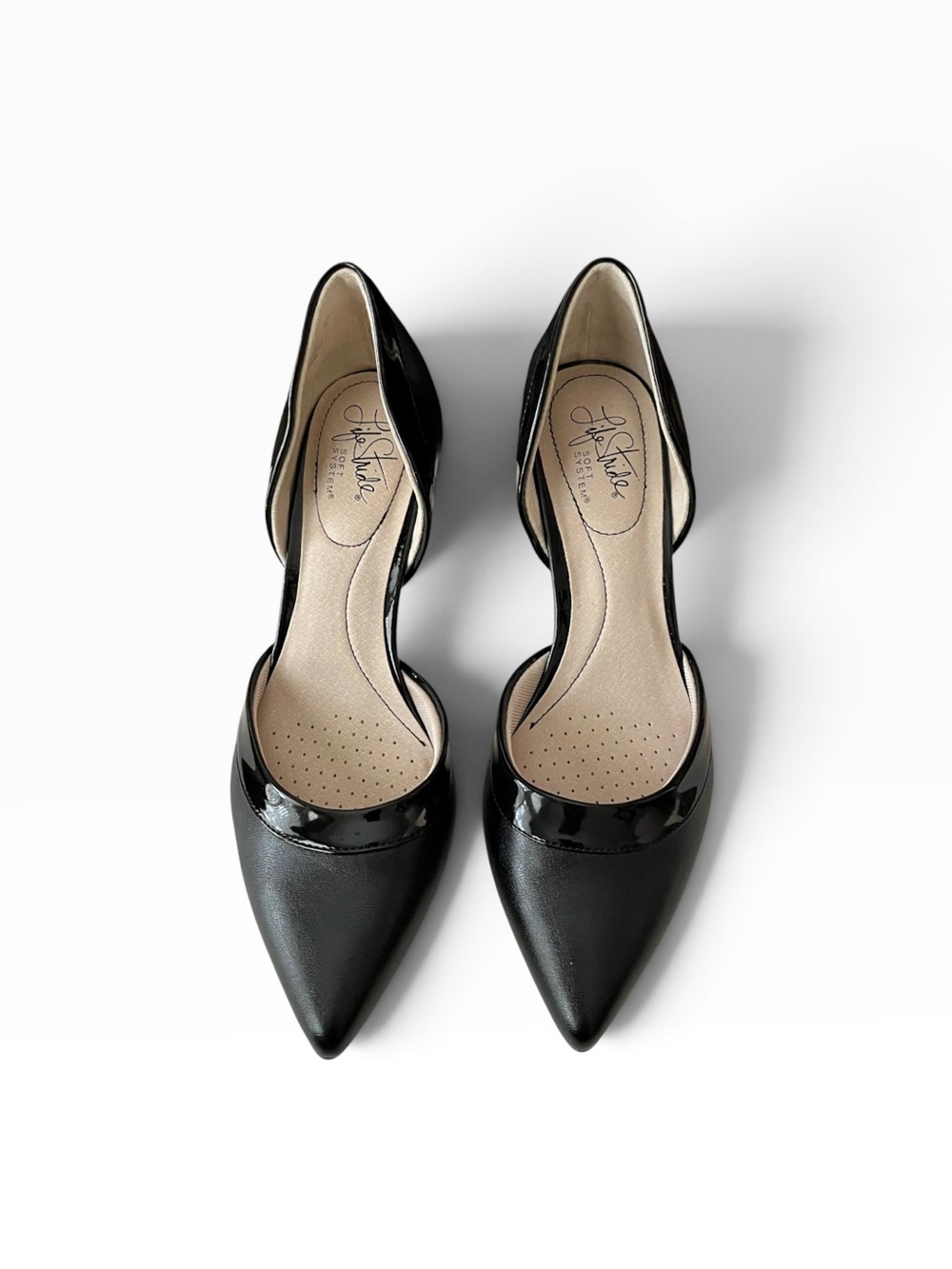 Life Stride d'Orsay Saldana Black Size 8 M Pumps Soft System Pointed Toe Shoes